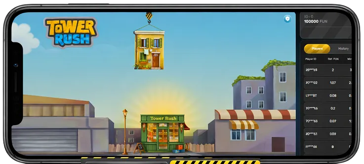 Demo sur Mobile