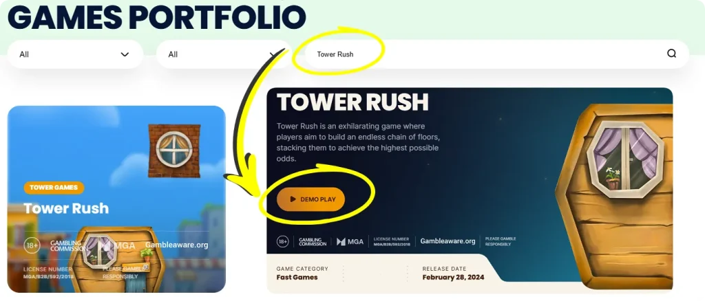 Guide Tower Rush Demo